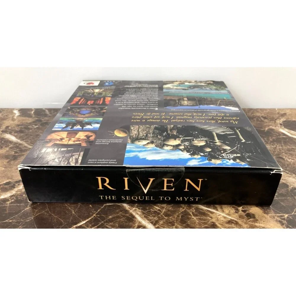 Riven: The Sequel to Myst Windows/Mac 1997 CD-Rom w/BradyGames Hints & Solutions